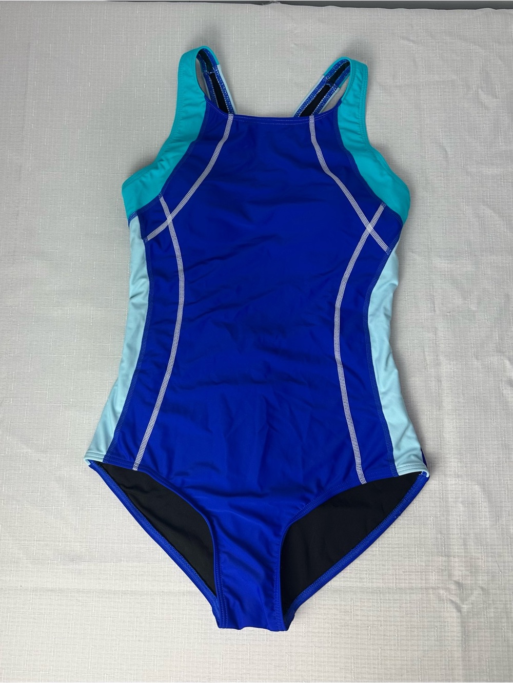 NWT Attraco Blue Athletic One Piece Size Small